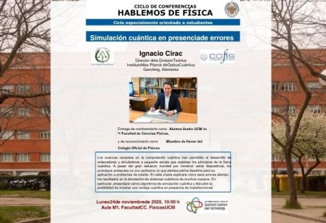 Ignacio Cirac Miembro de honor del cofis