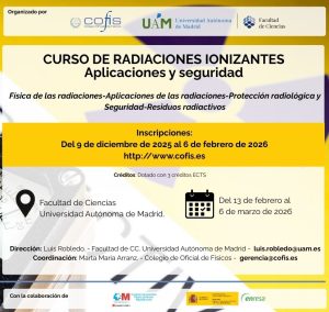 curso de radiaciones ionizantes 2026