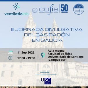 III Jornada Divulgativa sobre Gas Radón en Galicia
