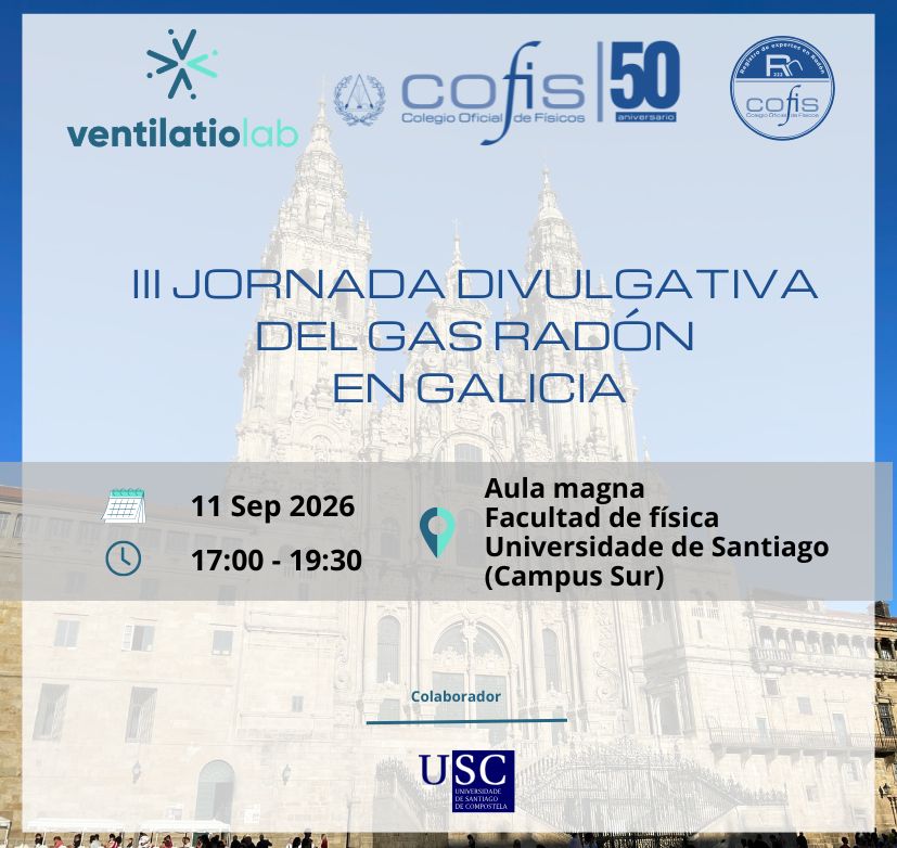 III Jornada Divulgativa sobre Gas Radón en Galicia