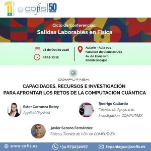 COMPUTAEX: Capacidades, recursos e investigación para afrontar los retos de la computación cuántica