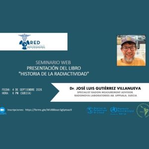 webinar presentacion del libro: historia de la radiactividad