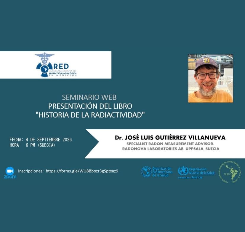 webinar presentacion del libro: historia de la radiactividad