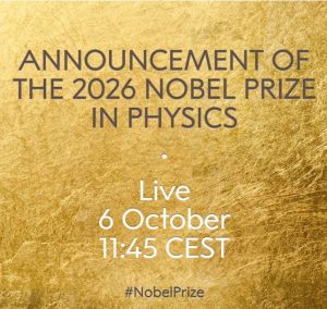ANUncio premio Nobel de física 2026